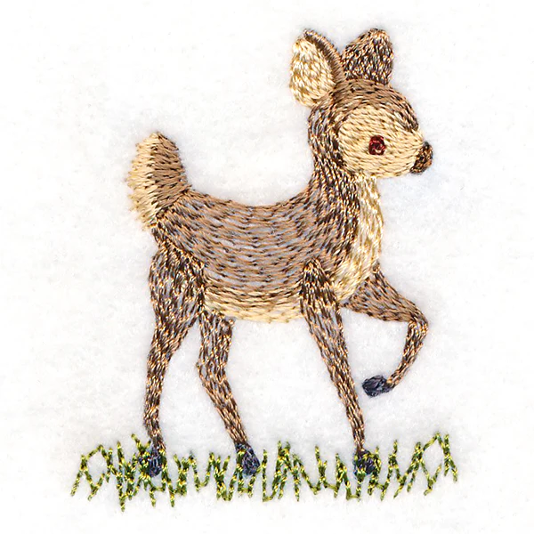 Cute Prancing Fawn - Image 2