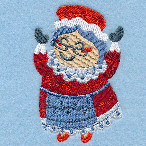 Cute Scandinavian Christmas - Mrs. Claus - Image 3