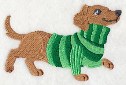 Dachshund in Sweater - Image 3
