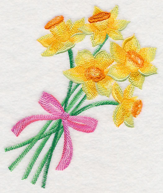 Daffodil Bouquet in Watercolor - Image 5