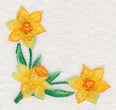 Daffodil Corner in Watercolor - Image 2
