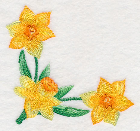 Daffodil Corner in Watercolor - Image 4