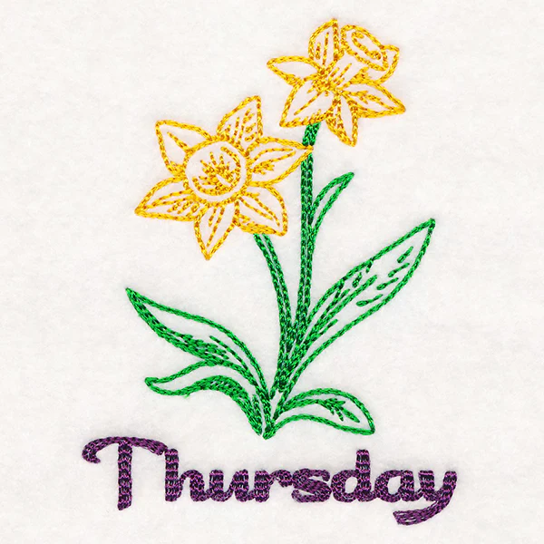 Daffodils on Thursday (Vintage) - Image 2