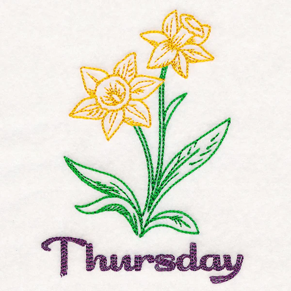 Daffodils on Thursday (Vintage) - Image 3