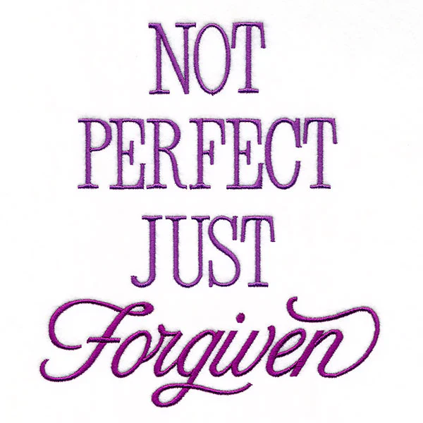 Daily Blessings - Not Perfect Just Forgiven - Image 2