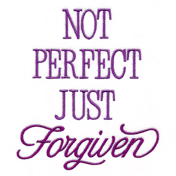 Daily Blessings - Not Perfect Just Forgiven - Image 3