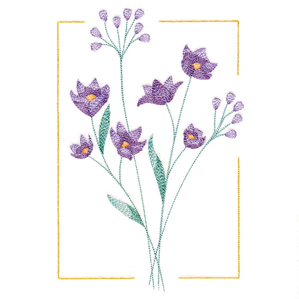 Dainty Blooms - Blue-Eyed Grass - Image 2