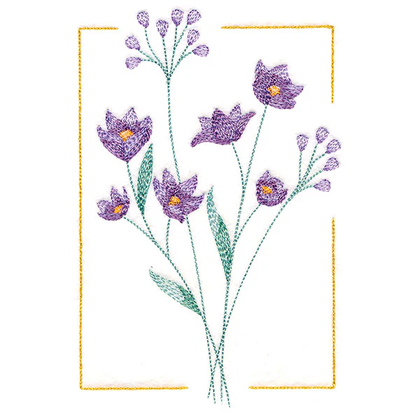 Dainty Blooms - Blue-Eyed Grass - Image 4
