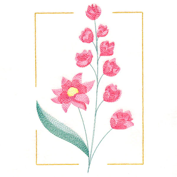 Dainty Blooms - Wild Hollyhock - Image 2