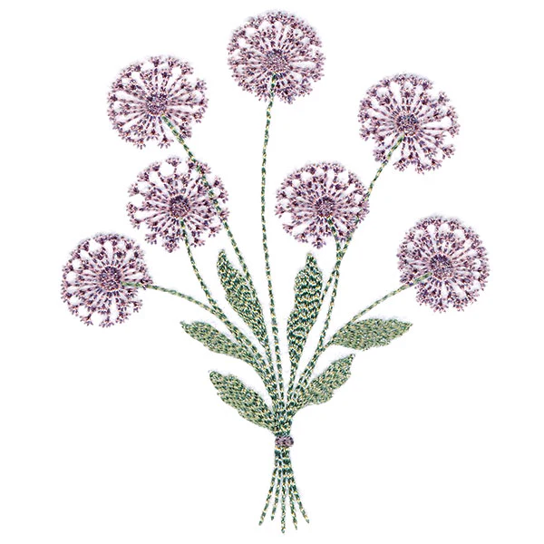 Dainty Dandelion Bouquet - Image 3