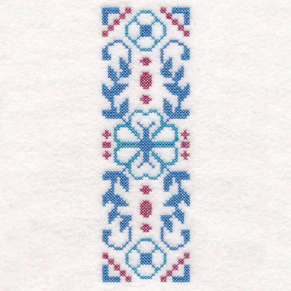 Dainty Floral Border (Cross Stitch) - Image 2
