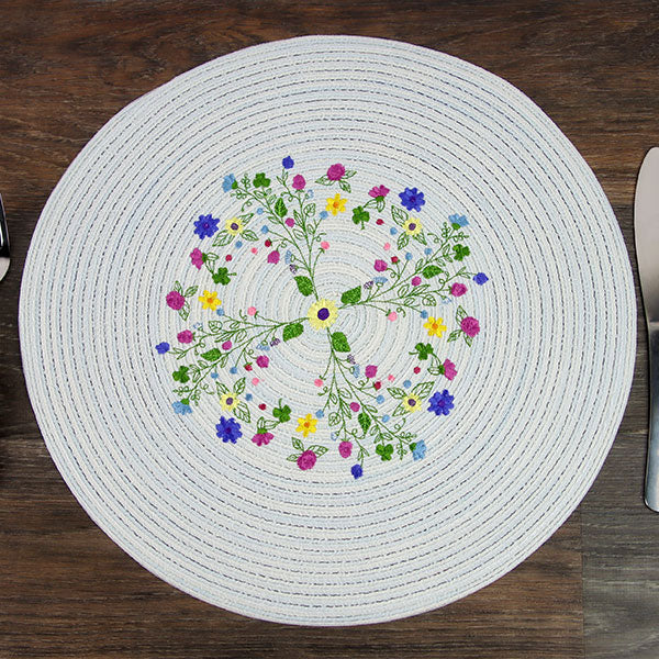 Dainty Flower Kaleidoscope Circle - Image 8