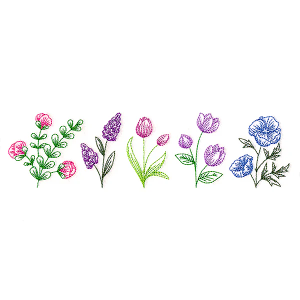 Dainty Wildflower Border 2 - Image 3