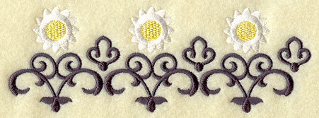 Daisy and Wrought Iron Border - Image 2