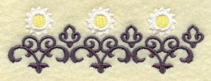 Daisy and Wrought Iron Border - Image 3