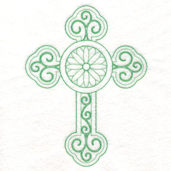 Daisy Budded Cross (Vintage) - Image 2
