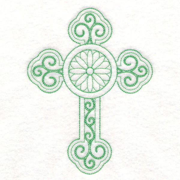 Daisy Budded Cross (Vintage) - Image 3
