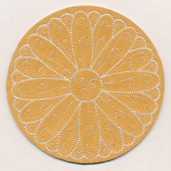 Daisy Coaster (In-the-Hoop) - Image 3