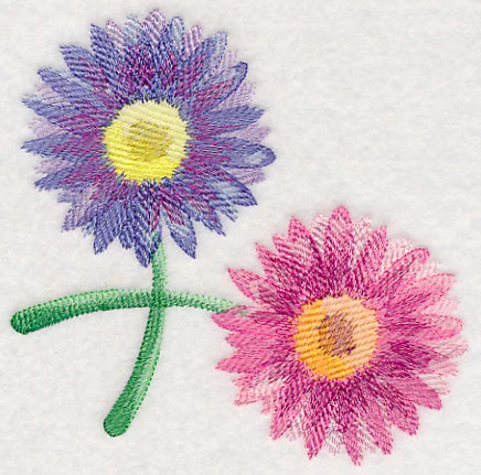 Daisy Corner in Watercolor - Image 4