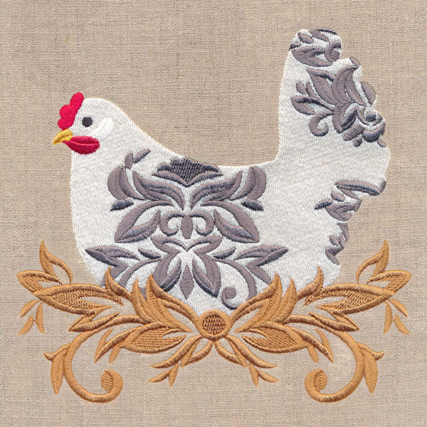 Damask Hen - Image 2