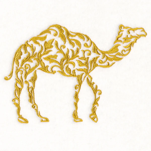 Damask in the Wild - Camel - Image 3
