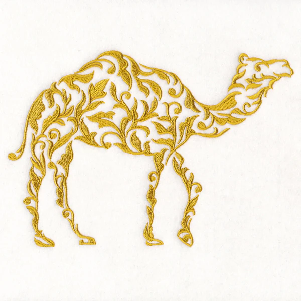 Damask in the Wild - Camel - Image 5