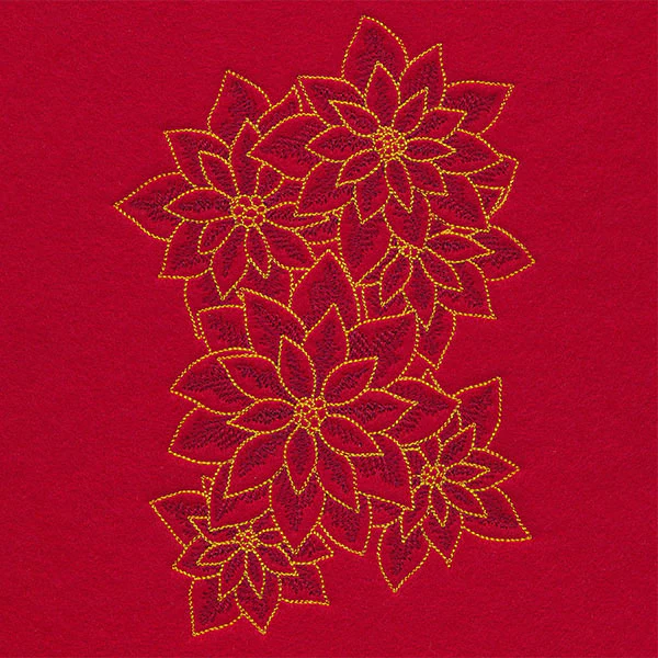 Dancing Christmas Poinsettias - Image 3