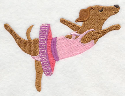 Dancing Dachshund Grande Arabesque - Image 3