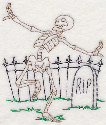 Dancing Skeleton (Vintage) - Image 3