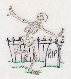 Dancing Skeleton (Vintage) - Image 4