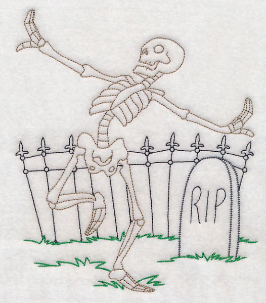 Dancing Skeleton (Vintage) - Image 5