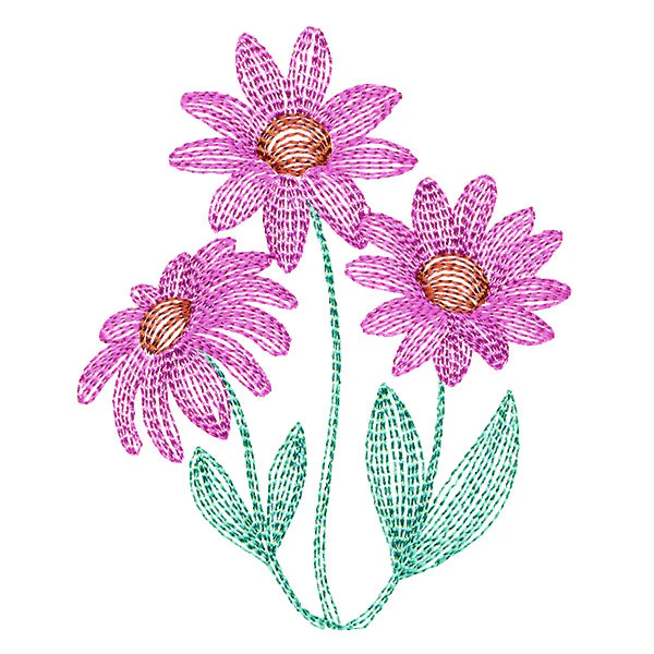 Darling Coneflowers Pocket Peeker - Image 3