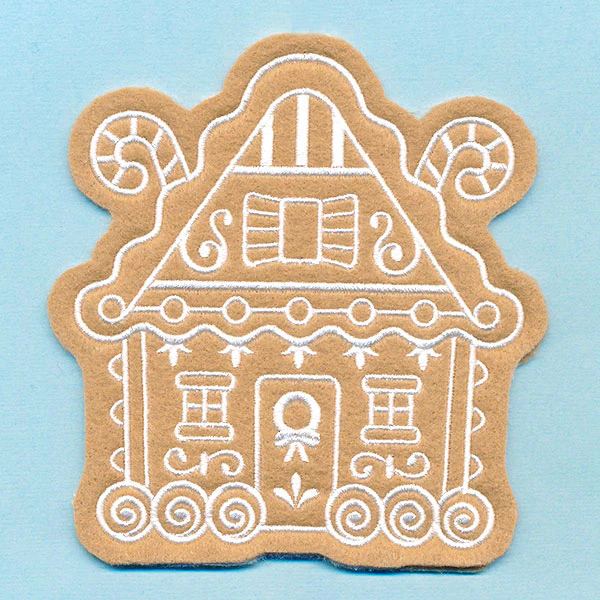 Darling Gingerbread House (In-the-Hoop) - Image 2