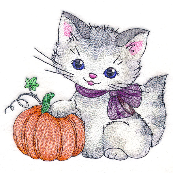 Darling Kitty with Pumpkin - Image 7