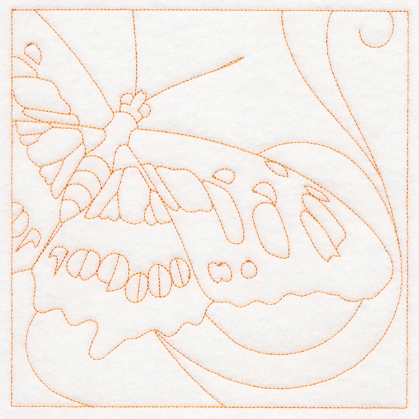 Dazzling Butterfly Quilting Square (Double Run) - Image 2