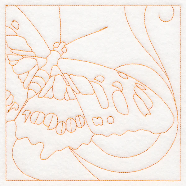 Dazzling Butterfly Quilting Square (Double Run) - Image 3