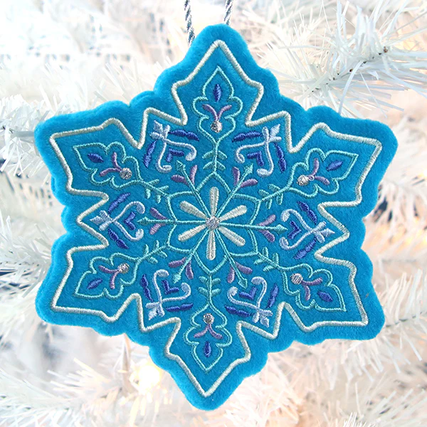 Dazzling Snowflake (In-the-Hoop) - Image 2