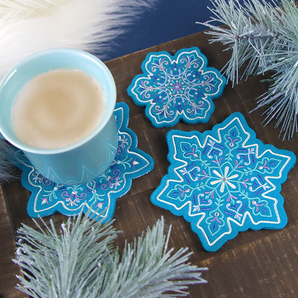 Dazzling Snowflake (In-the-Hoop) - Image 3