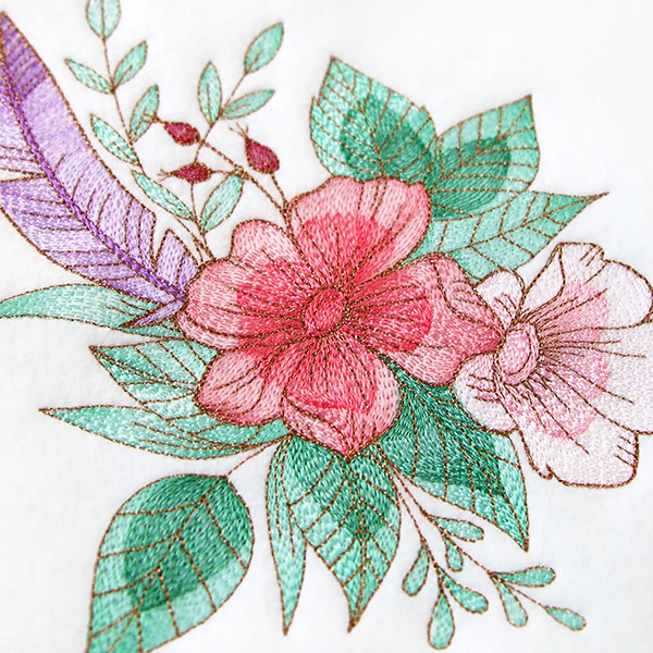 Dazzling Wild Rose Bouquet - Image 2