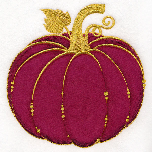 Decadence in Autumn Pumpkin (Applique) - Image 3