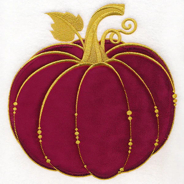 Decadence in Autumn Pumpkin (Applique) - Image 9