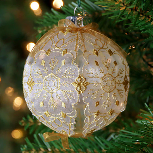 Decadent Christmas Dreams Ornament Cover (Organza) - Image 6