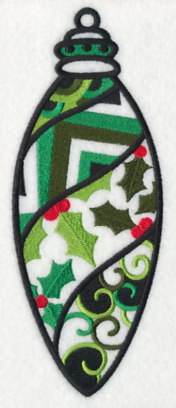 Deck the Halls Ornament (Blackwork) - Image 3