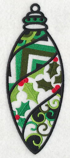 Deck the Halls Ornament (Blackwork) - Image 4