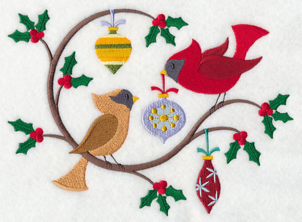 Deck the Halls with Christmas Cardinals - Image 2