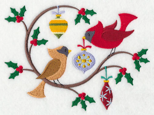 Deck the Halls with Christmas Cardinals - Image 3