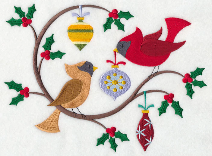 Deck the Halls with Christmas Cardinals - Image 4