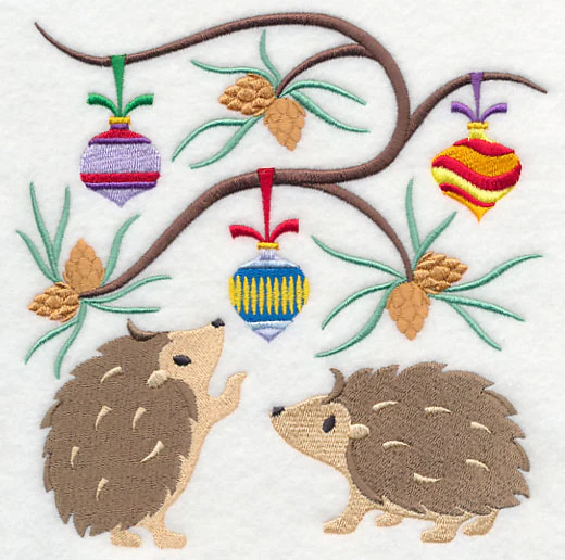 Deck the Halls with Christmas Hedgehogs - Image 4