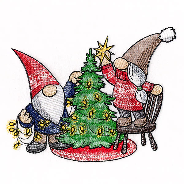Decorate the Tree Christmas Gnomes - Image 2