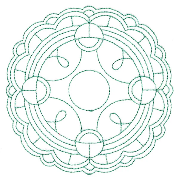Decorative Quilting Backdrop Circle 1 (Double Run) - Image 5